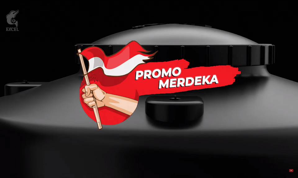 Promo Kemerdekaan Tangki EXCEL Total Drain dari Grahaexcel